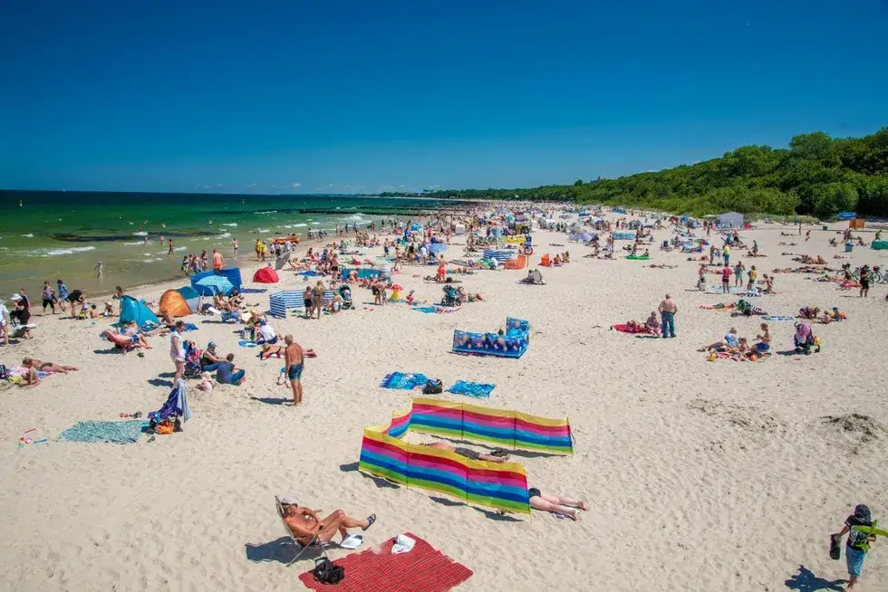 szeroka plaża Bałtyk