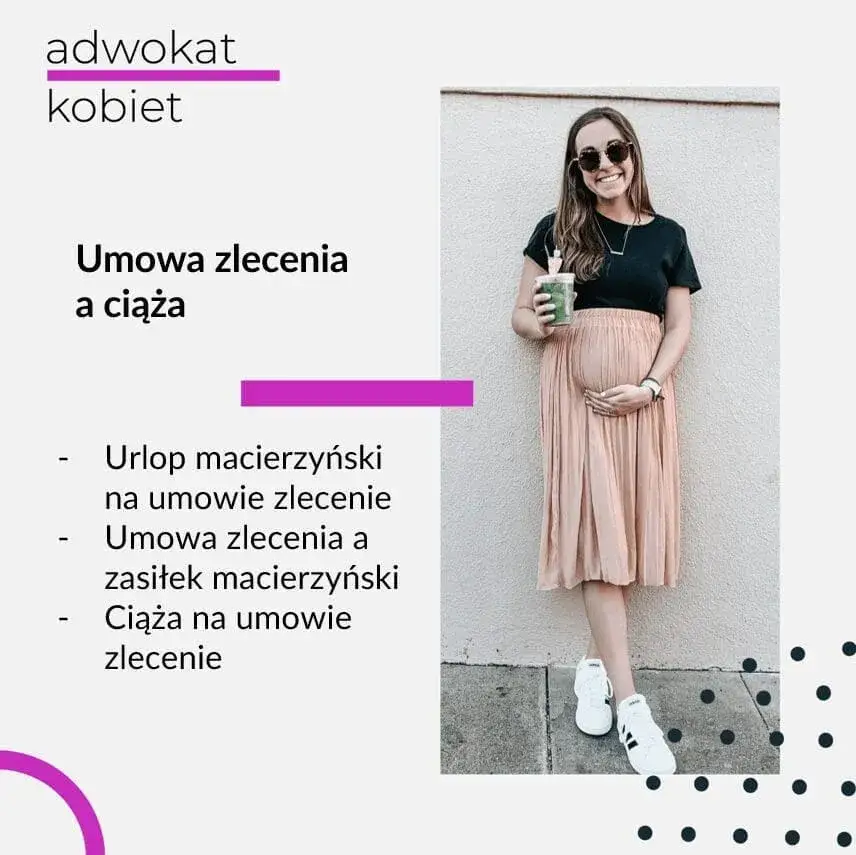 kobieta w ciąży pracuje umowa o pracę umowa zlecenie