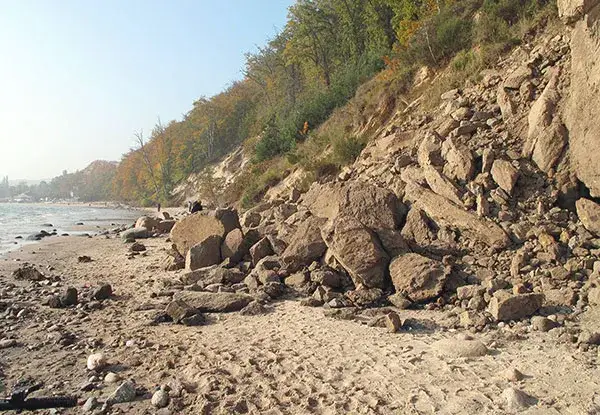 Erozja wybrzeża Bałtyku skutki zmian klimatu
