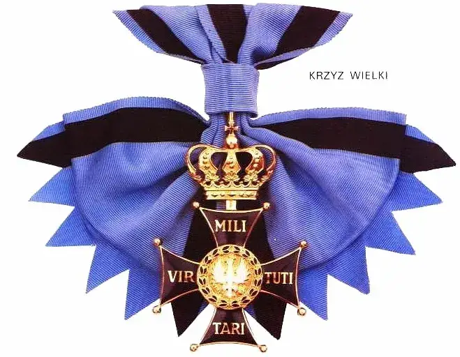 Krzyż Virtuti Militari wygląd
