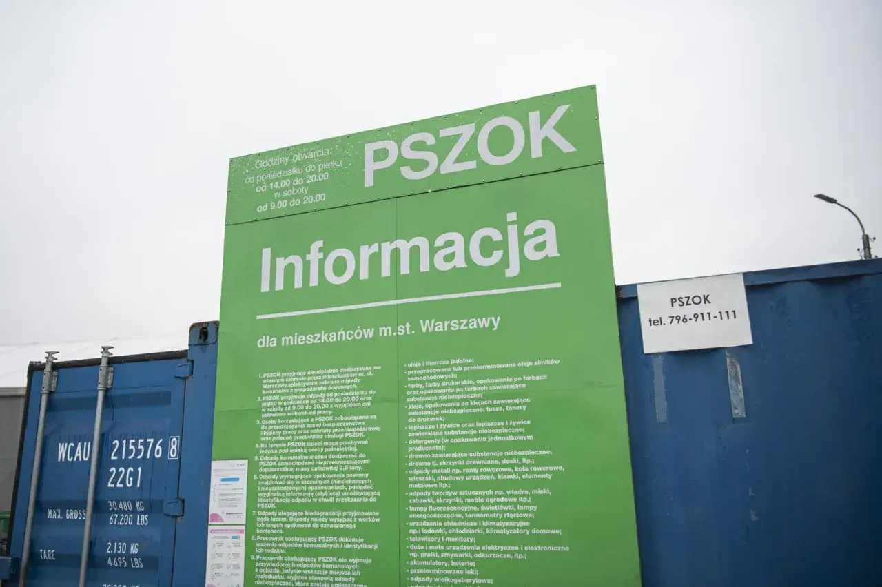 PSZOK odbi&oacute;r mebli