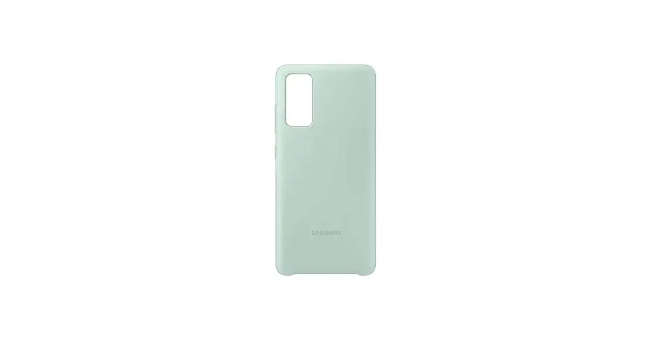 Jasnozielone etui na telefon Samsung S20 FE. Minimalistyczny design, idealne dopasowanie.