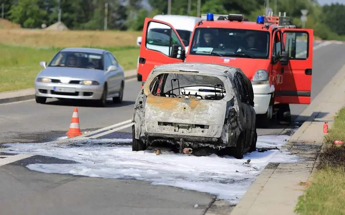 Zdjęcie Jak gasić samochód elektryczny: skuteczne metody i bezpieczeństwo