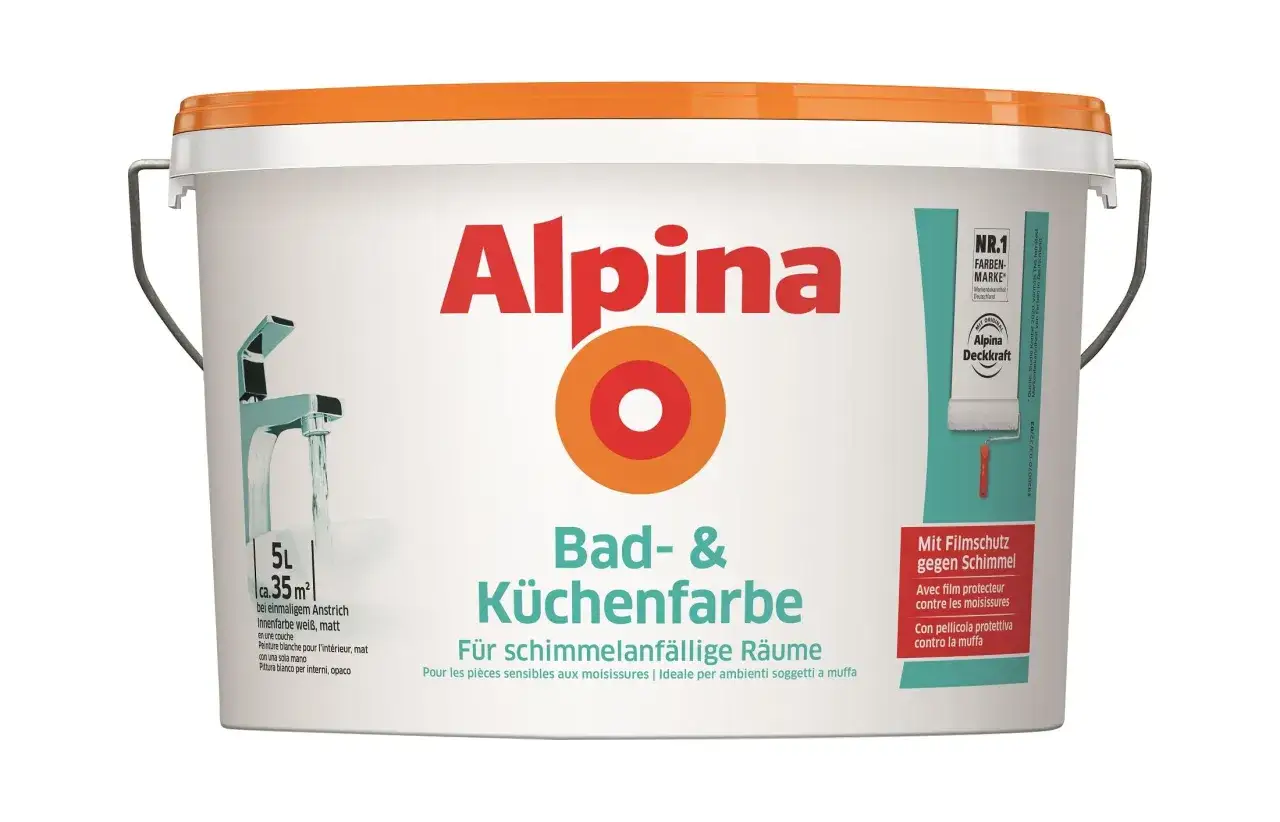 Zdjęcie Die beste wandfarbe für badezimmer: schimmel vermeiden und wohlfühlen