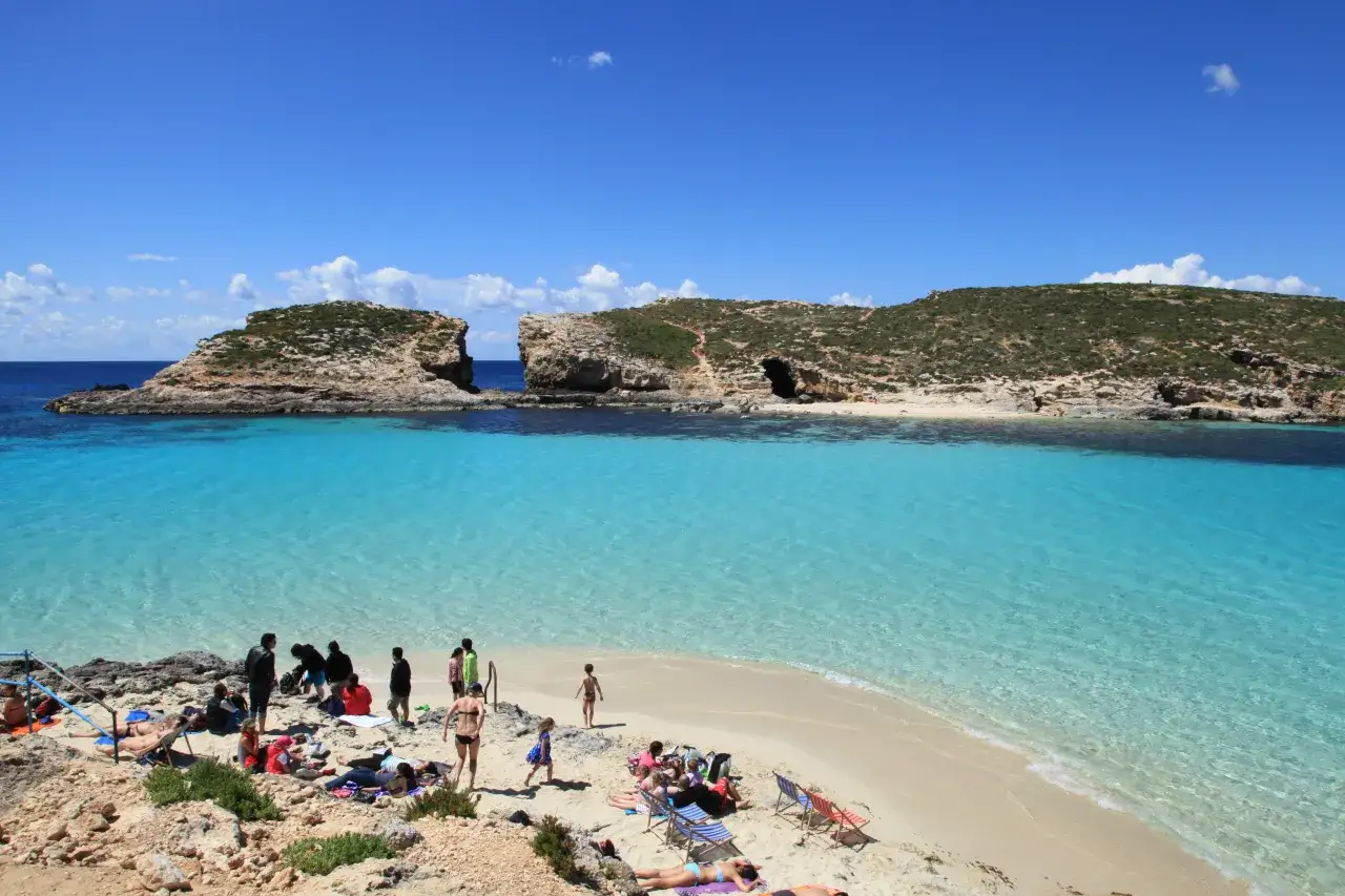 Błękitna Laguna Comino