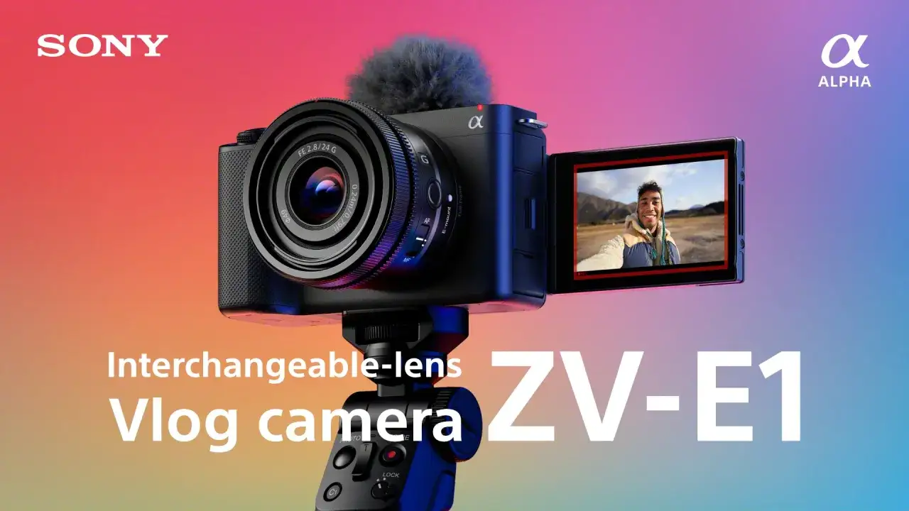Sony ZV-E1, idealna kamera vlogerska z wymiennym obiektywem, gotowa na Twoje historie.