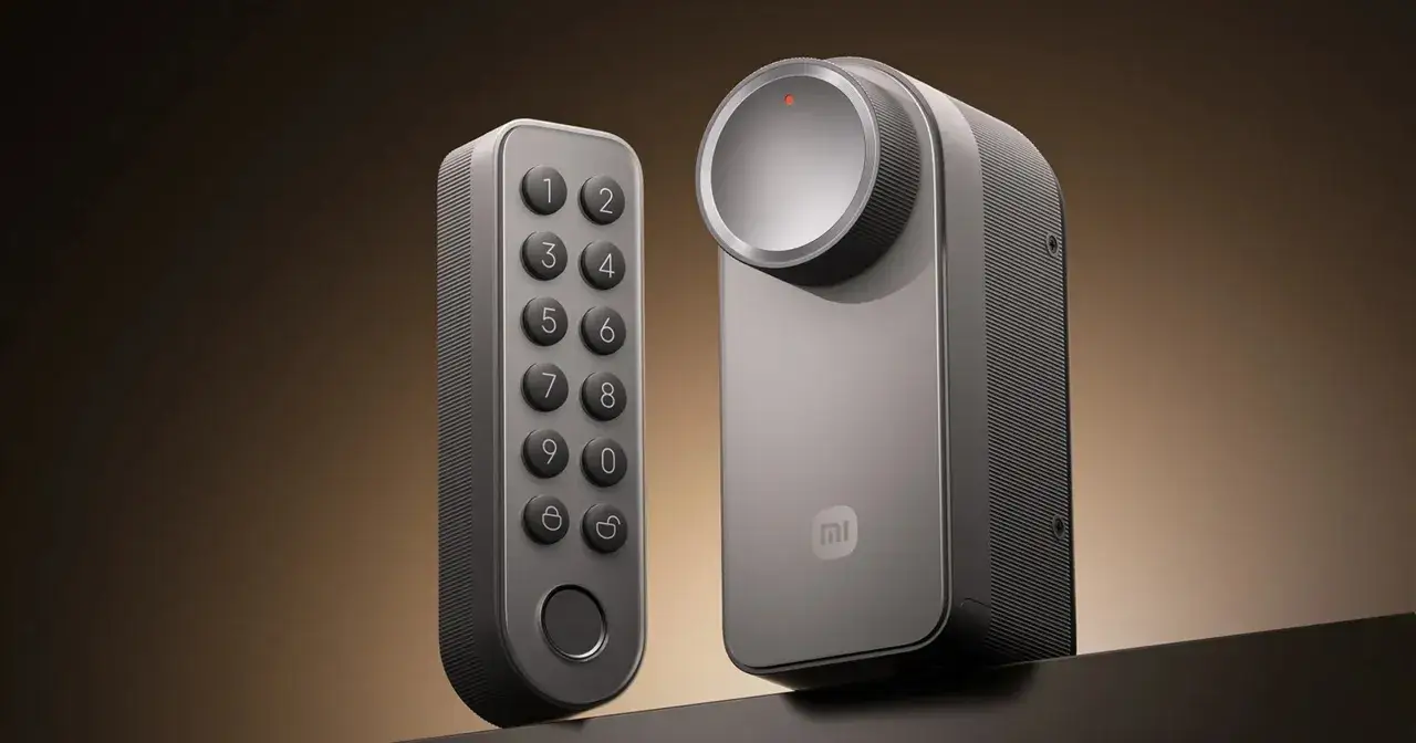 Nowoczesny smart lock Xiaomi z klawiaturą numeryczną i pokrętłem. To rozwiązanie dla bezpieczeństwa domu.