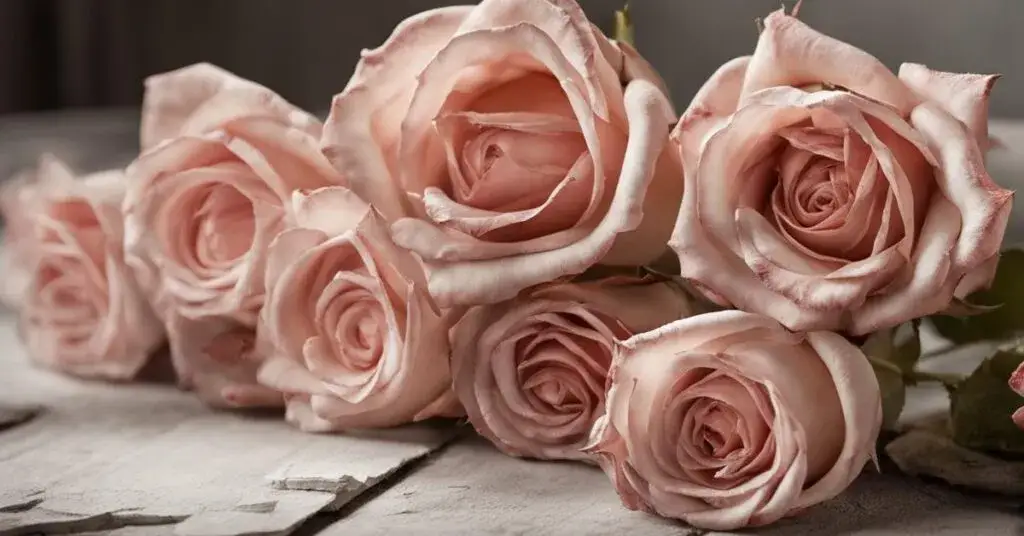 idealne róże do suszenia, przygotowanie róż do suszenia