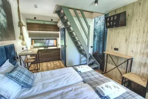 Skansen Forest Cholerzyn apartament wnętrze