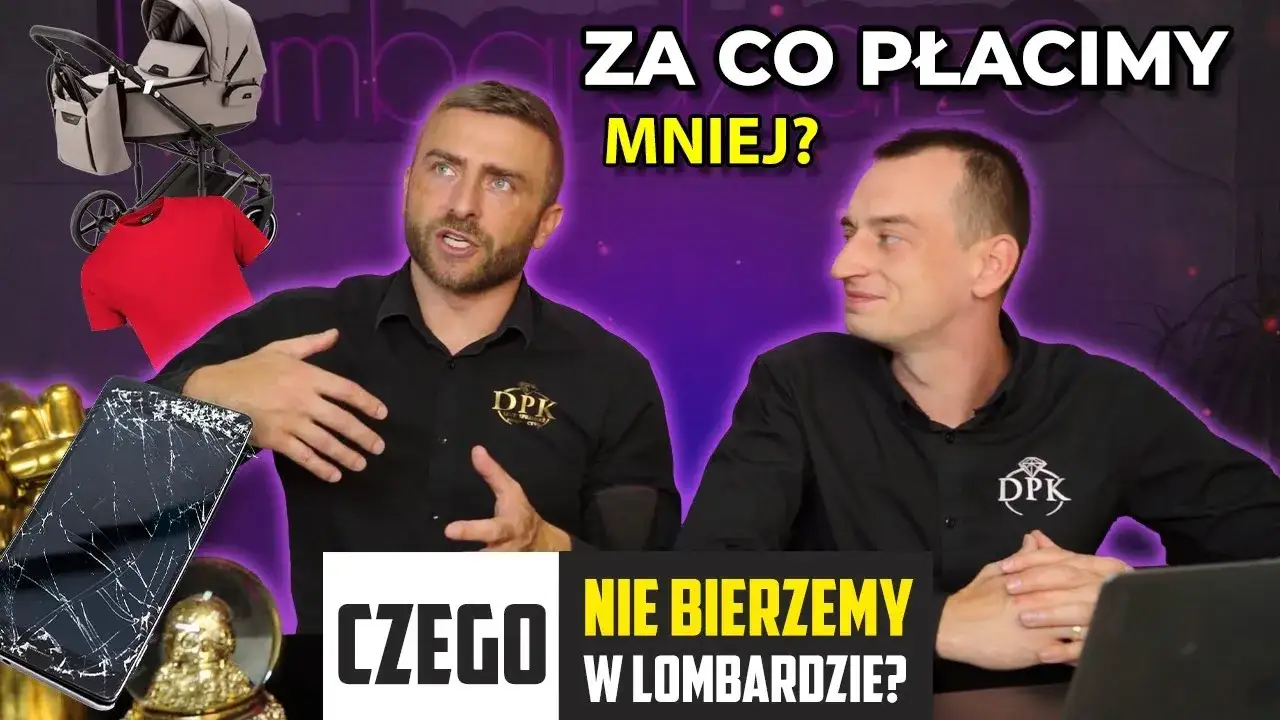czego nie przyjmuje lombard, przedmioty odrzucone lombard