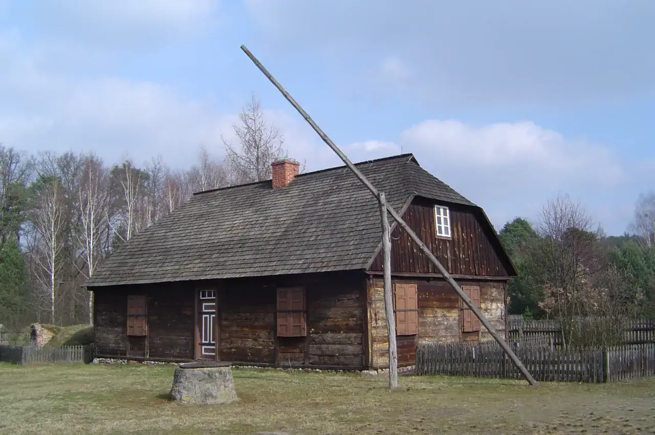 Skansen Budownictwa Puszczańskiego Granica zagrody
