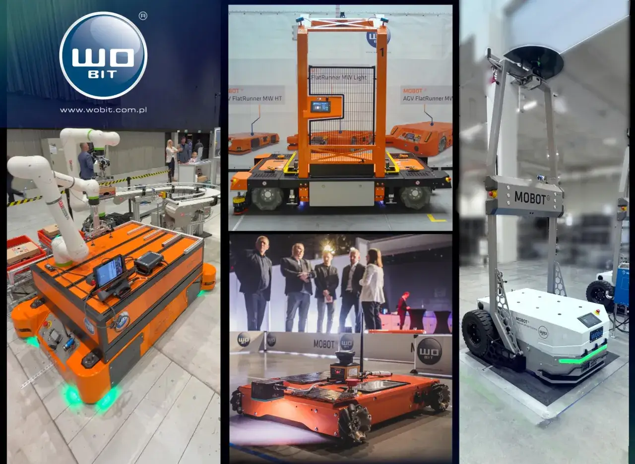 Mechatronika co to? Zobacz autonomiczne roboty MOBOT od Wobit, które rewolucjonizują logistykę i przemysł 4.0.