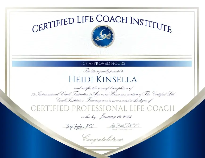 Certyfikat life coach profesjonalista