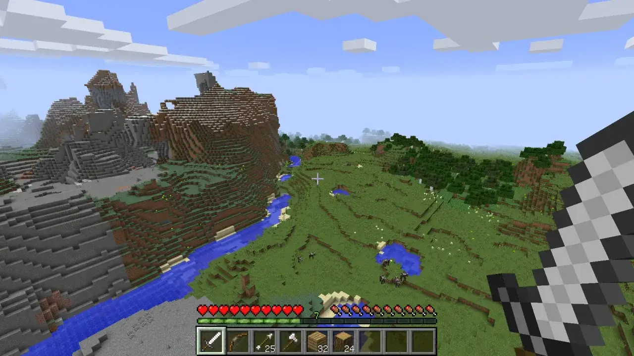 Minecraft Classic przeglądarka zrzut ekranu