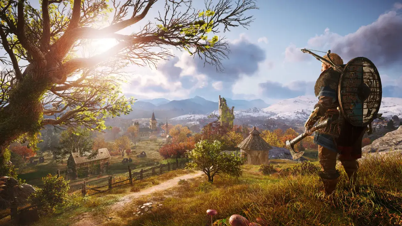 Assassin's Creed Valhalla 4K gameplay screenshot