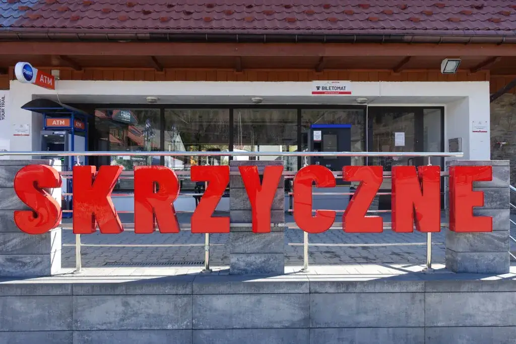 Skrzyczne niebieski szlak kolejka