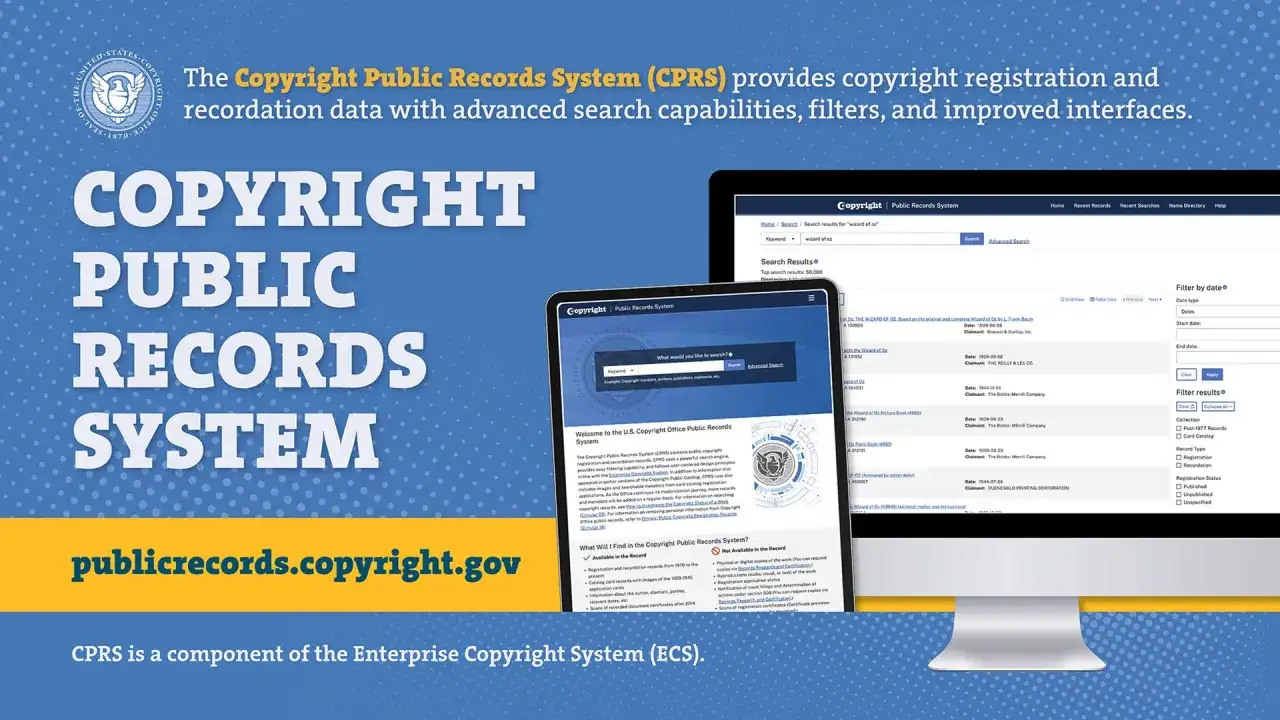Learn how to copyright your music using the U.S. Copyright Public Records System (CPRS). Search for existing works and understand the registration process.
