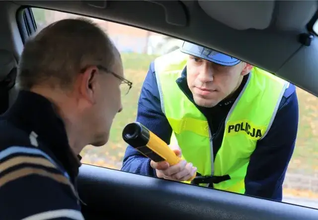 Kontrola trzeźwości praca zdalna policja