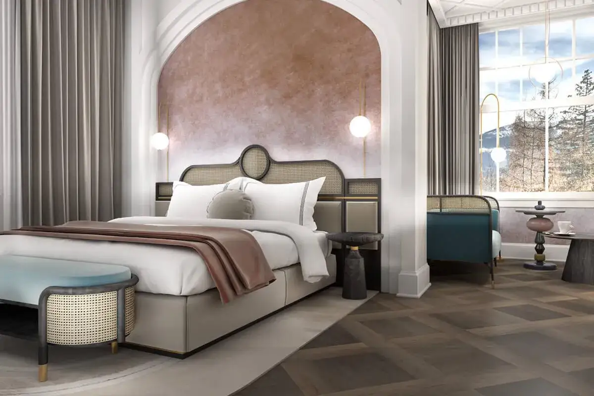 Elegancki pokój z widokiem na góry. Hotel Sanssouci Karpacz kiedy otwarcie? Już wkrótce!
