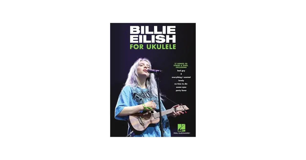 Billie Eilish na okładce podręcznika