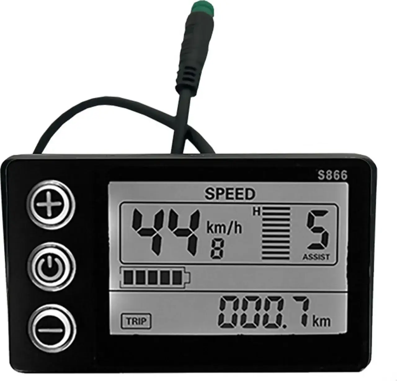 Panel sterowania rower elektryczny, wyświetlacz e-bike