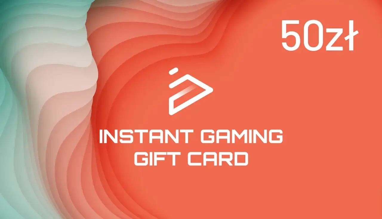 Karta podarunkowa Instant Gaming 50 zł. Pozytywne instant gaming opinie zachęcają do zakupu.