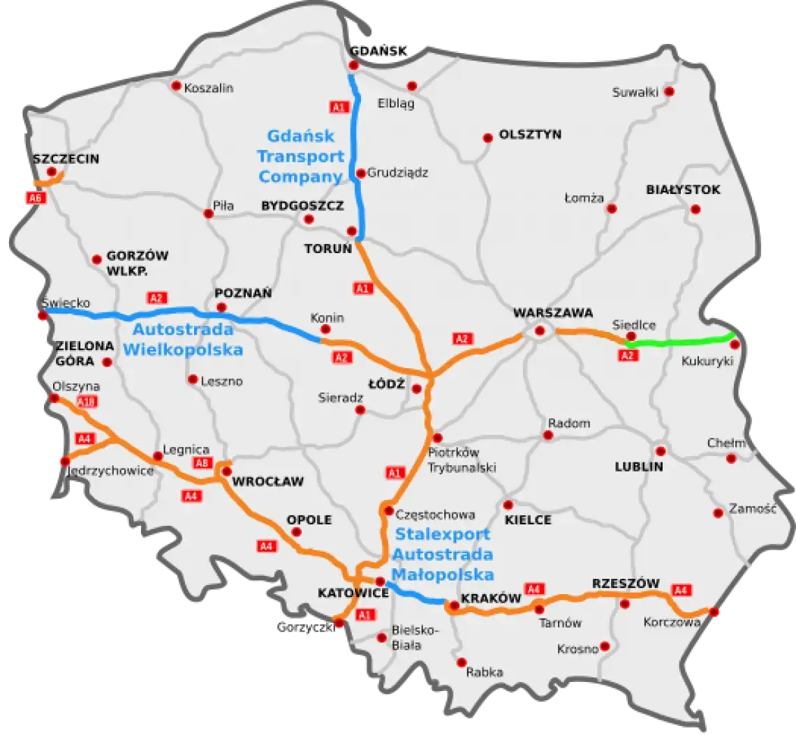 Autostrada A1 w Polsce