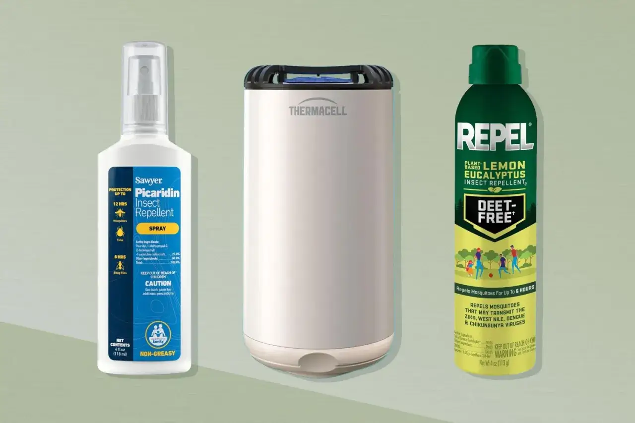 Trzy produkty: spray z pikarydyną, urządzenie Thermacell i spray z olejkiem cytrynowym eukaliptusowym – to skuteczne środki, co odstrasza komary.