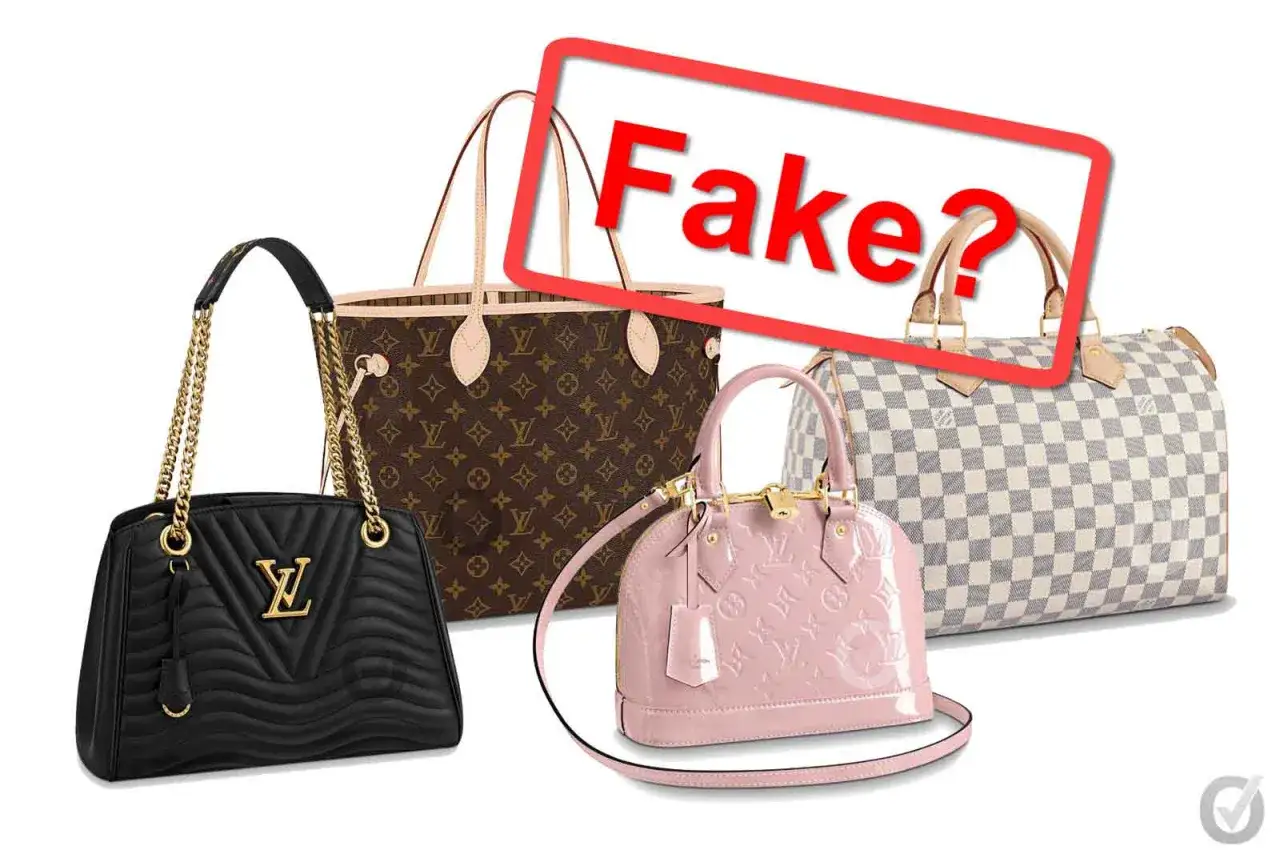 Vier Louis Vuitton Taschen, eine rote Box mit 