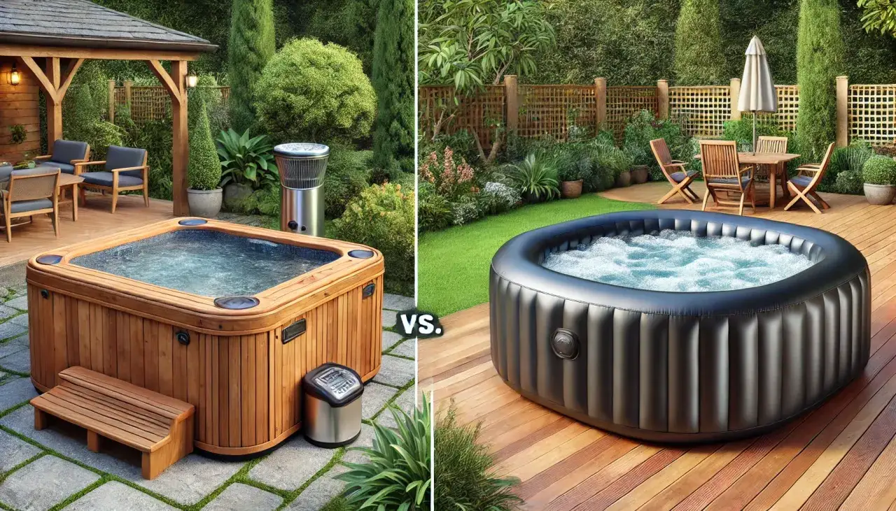 jacuzzi dmuchane vs akrylowe porównanie