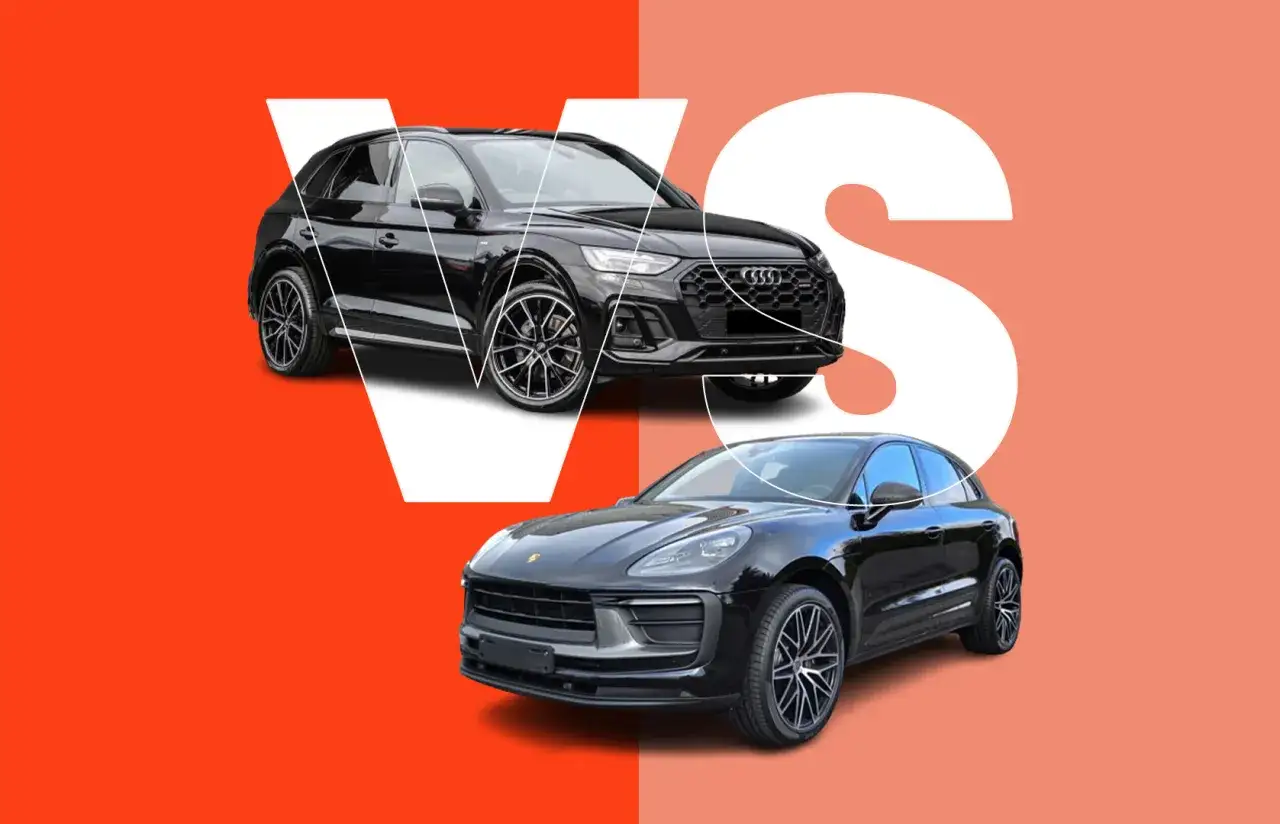 Porównanie czarnych SUV-ów: Audi Q5 kontra Porsche Macan. Sprawdź, jaka jest Porsche Macan cena i wybierz swój wymarzony samochód.