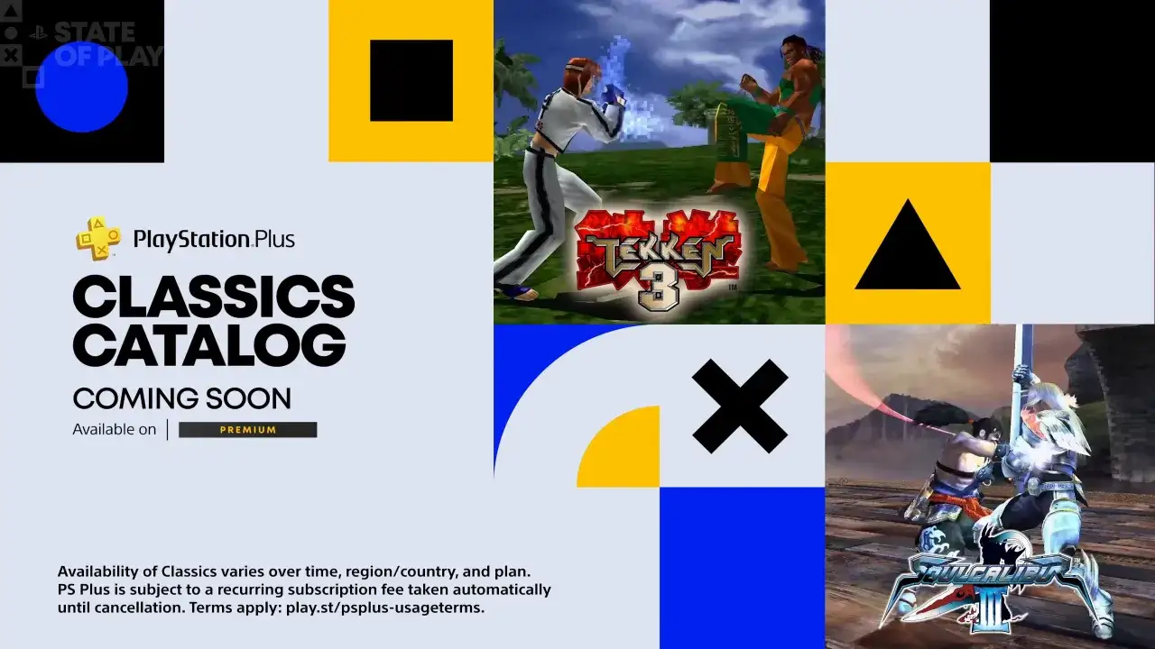 PlayStation Plus Classics Catalog zapowiada powr&oacute;t gier, w tym Tekken 3 i Soulcalibur III. Czy gry z PS3 działają na PS5? Sprawdź już wkr&oacute;tce!