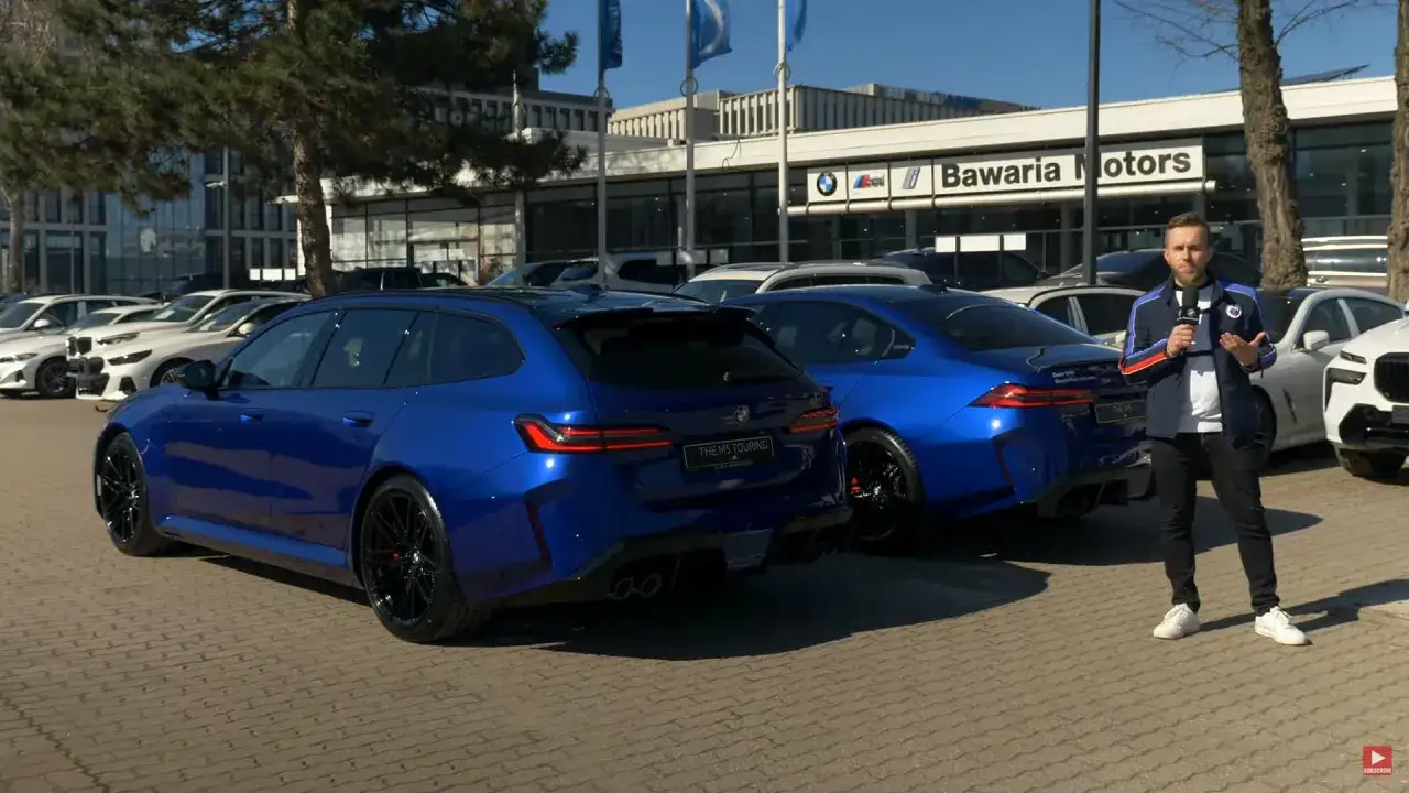 Prezentacja BMW M5 Touring w salonie Bavaria Motors. Sprawdź, jaka jest BMW M5 cena i czy warto zainwestować w ten sportowy kombi.