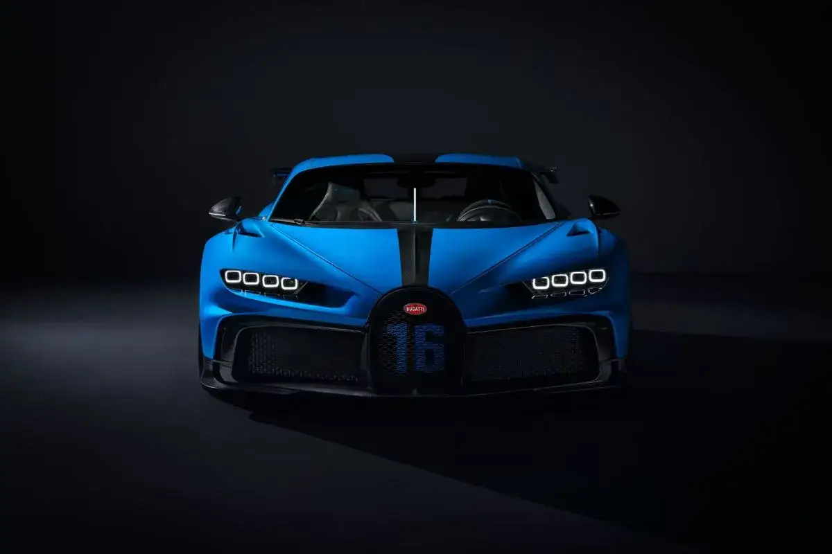 Bugatti Chiron silnik W16 serwis wymiana oleju