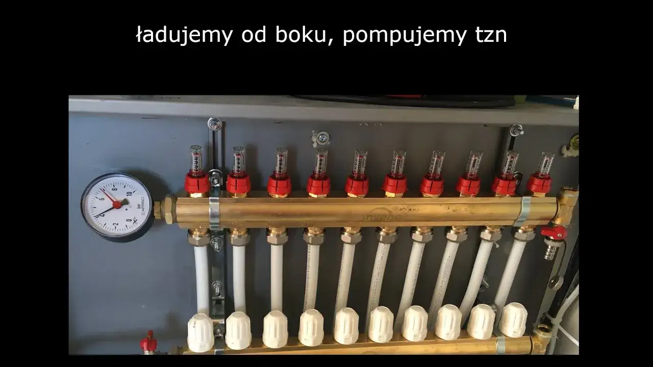 próba ciśnieniowa ogrzewania podłogowego