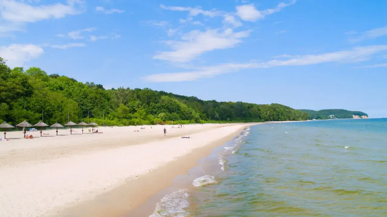 Sopot plaża Trójmiejski Park Krajobrazowy