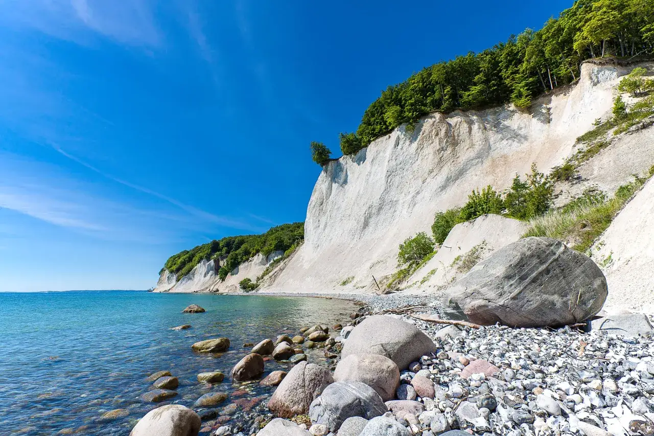 Kredowe klify Rugia Niemcy
