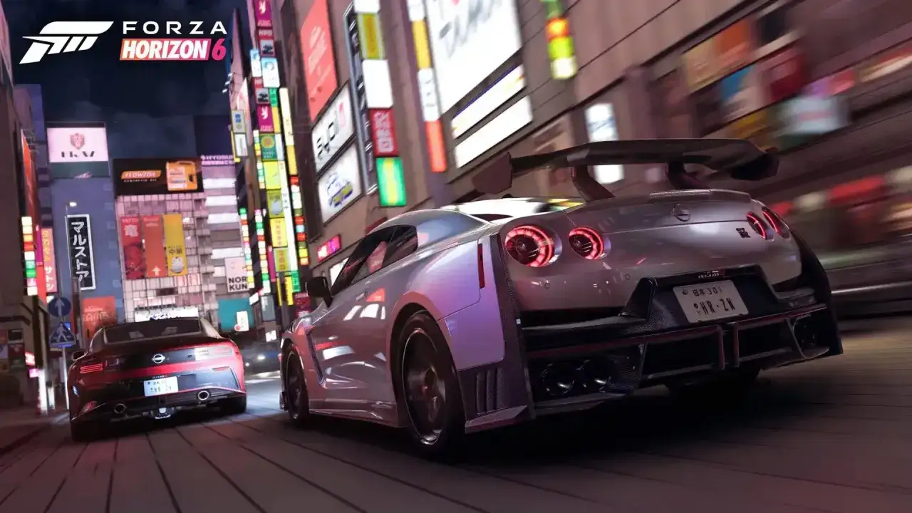 Wyścigowe Nissan GT-R i Z w nocnym Tokio. Premiera Forza Horizon 6 zapowiada emocje!