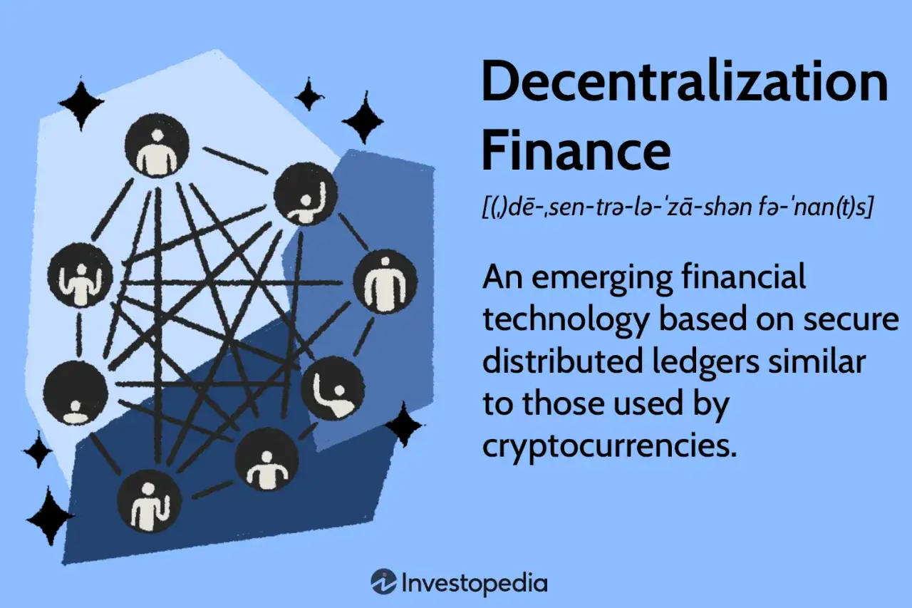 Dezentralisierte Finanzen (DeFi) sind eine neue Technologie, die auf sicheren, verteilten Ledgern basiert, &auml;hnlich denen von Kryptow&auml;hrungen.