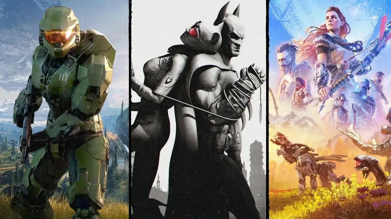 Master Chief, Batman i Catwoman, oraz Aloy z Horizon. Trzy ikony gier z otwartym światem, gotowe na przygody.