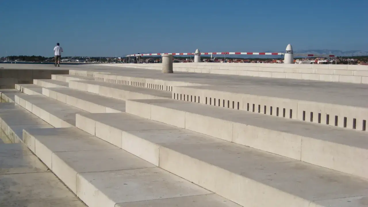 Zadar Morskie Organy i Pozdrowienie Słońca