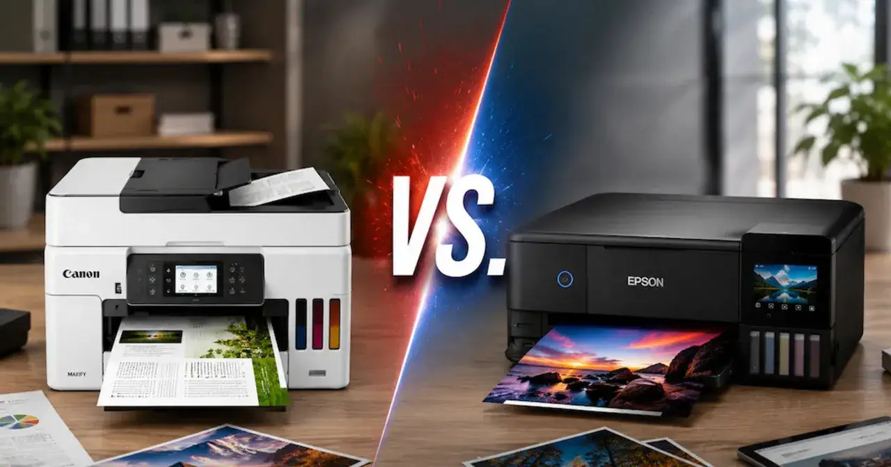 Canon MAXIFY vs. Epson: porównanie drukarek do zdjęć. Która jest najlepsza?