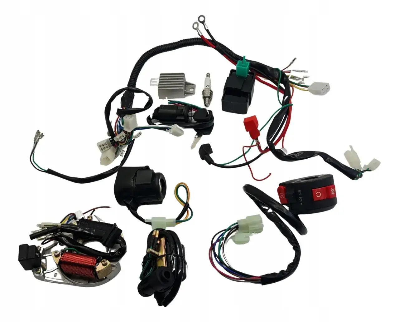 Kompletna wiązka elektryczna quad 110 125 zestaw