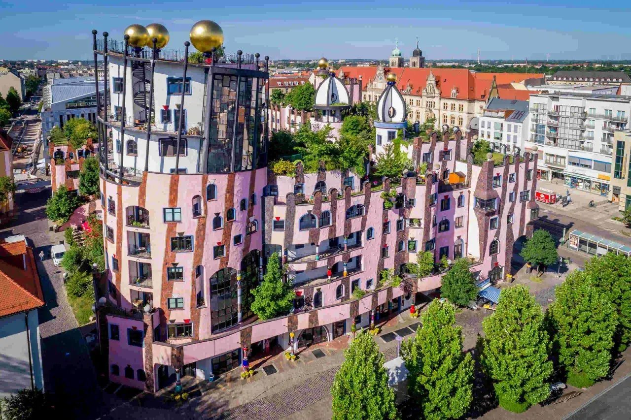 Magdeburger Dom und Gr&uuml;ne Zitadelle