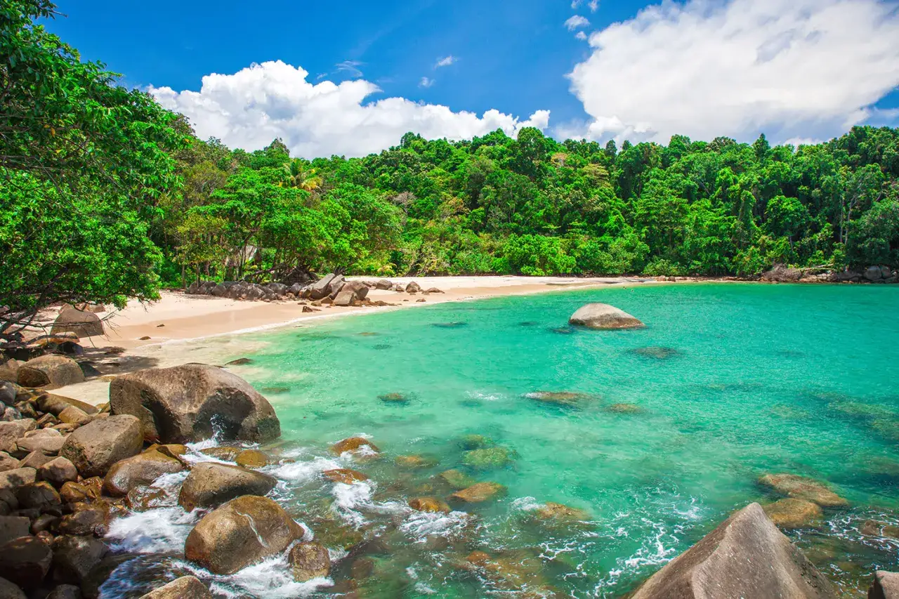 Khao Lak spokojne plaże