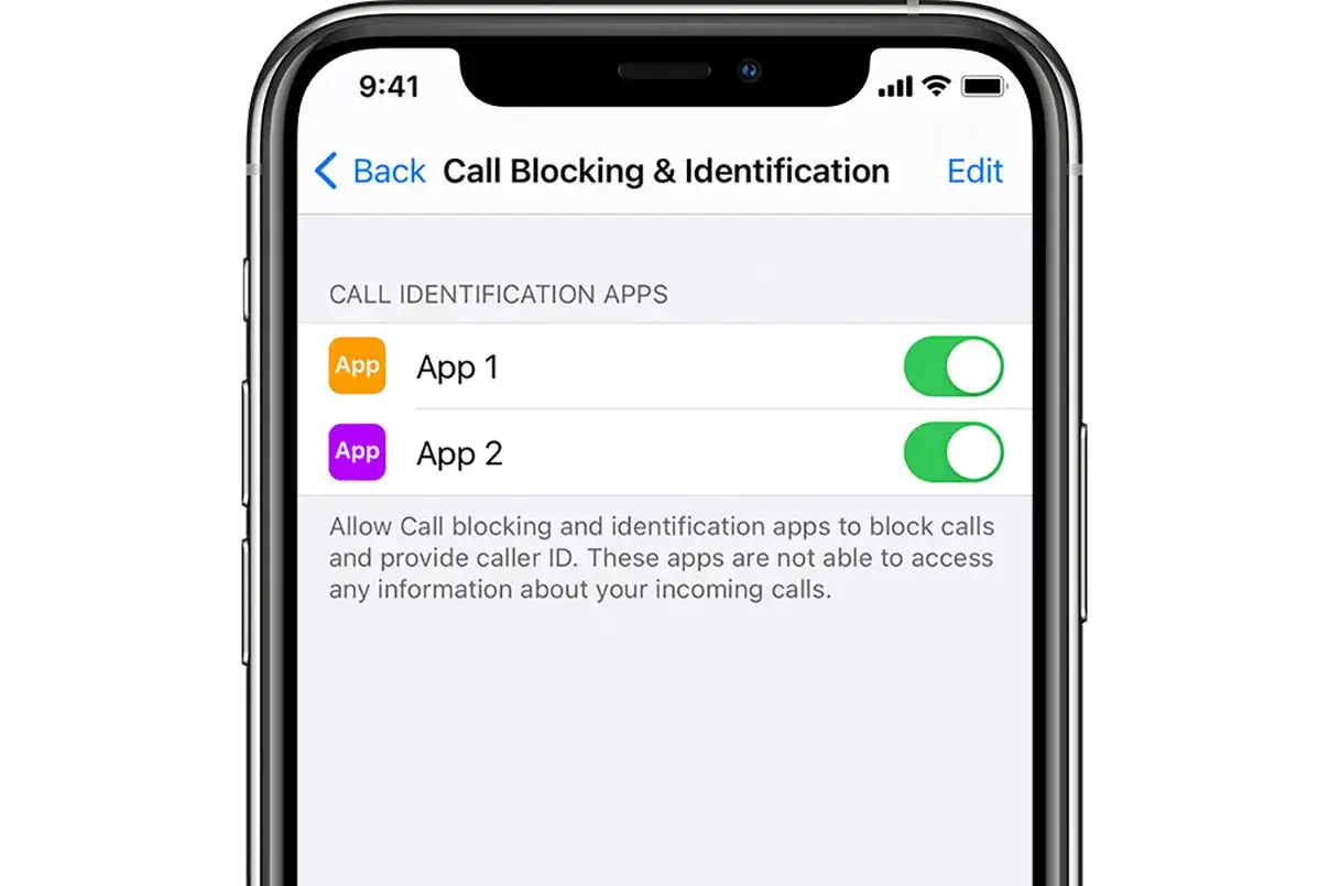 Ustawienia blokowania połączeń na iPhonie. Aplikacje identyfikujące połączenia pomagają blokować nieodebrane połączenie spam.
