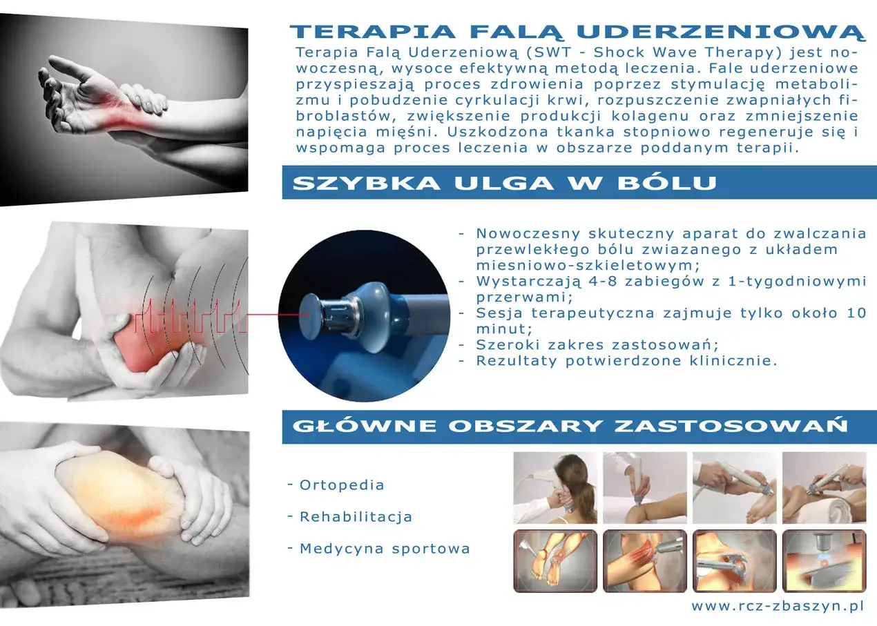Terapia falą uderzeniową: szybka ulga w bólu. Zalecenia po fali uderzeniowej obejmują leczenie bólu stawów i mięśni.