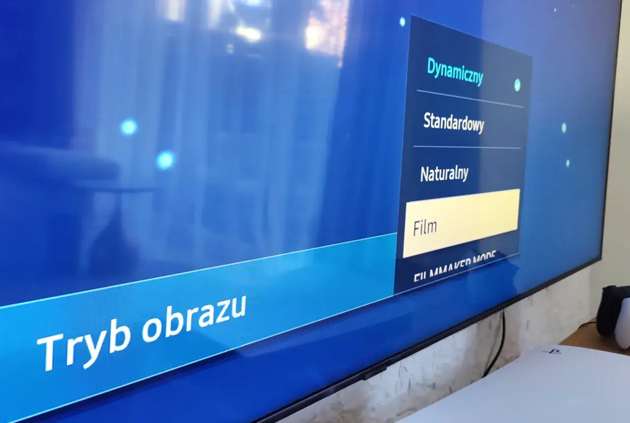 ustawienia obrazu telewizor tryby