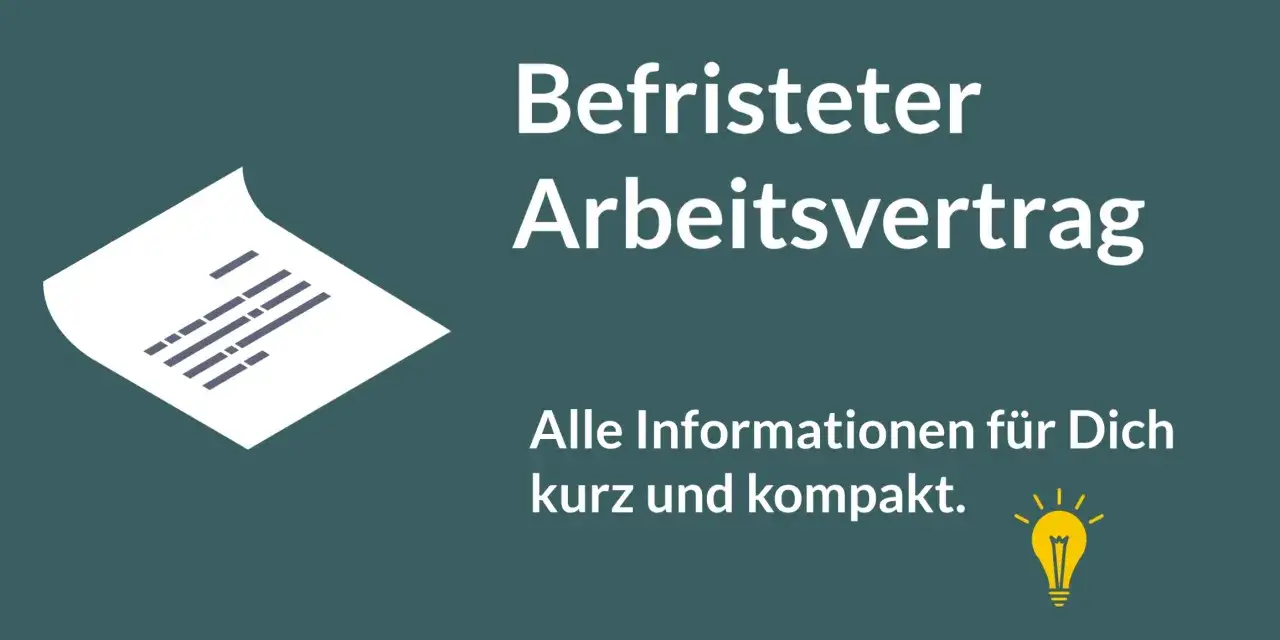 Ein Dokument mit Text und eine Glühbirne. Der Text lautet