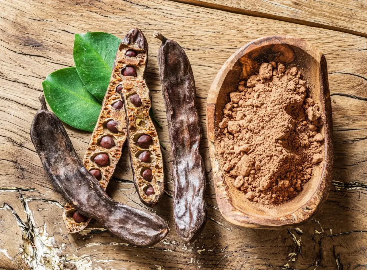 produkty z mączką chleba świętojańskiego